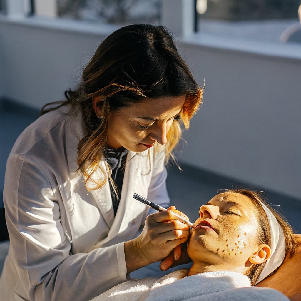 Acne scar mapping and scar subtype diagnosis