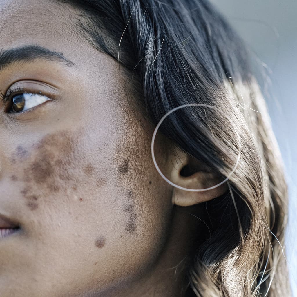 Brown Acne Marks treatment approach