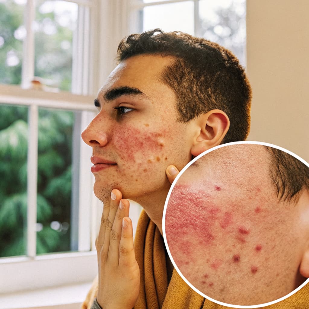 Boxcar scar improvement staged