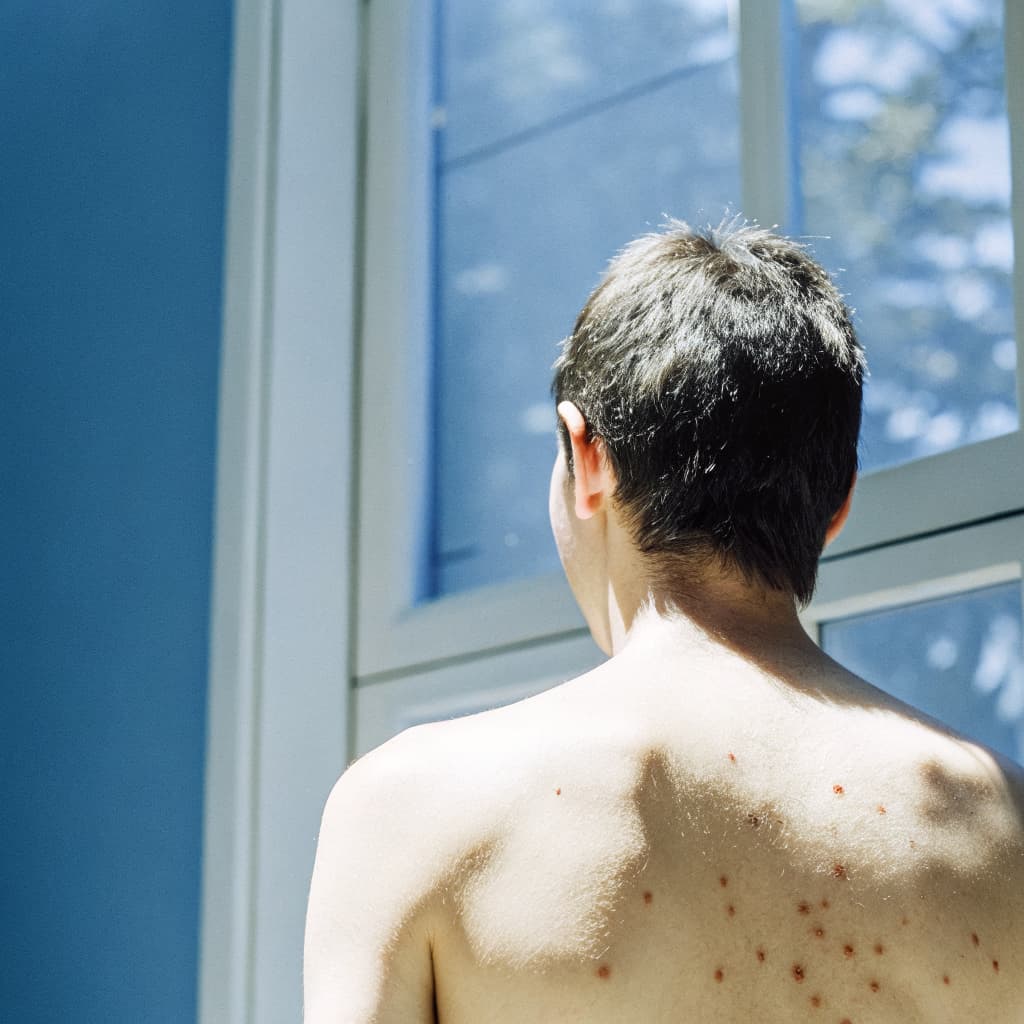 Chest and back acne scar treatment