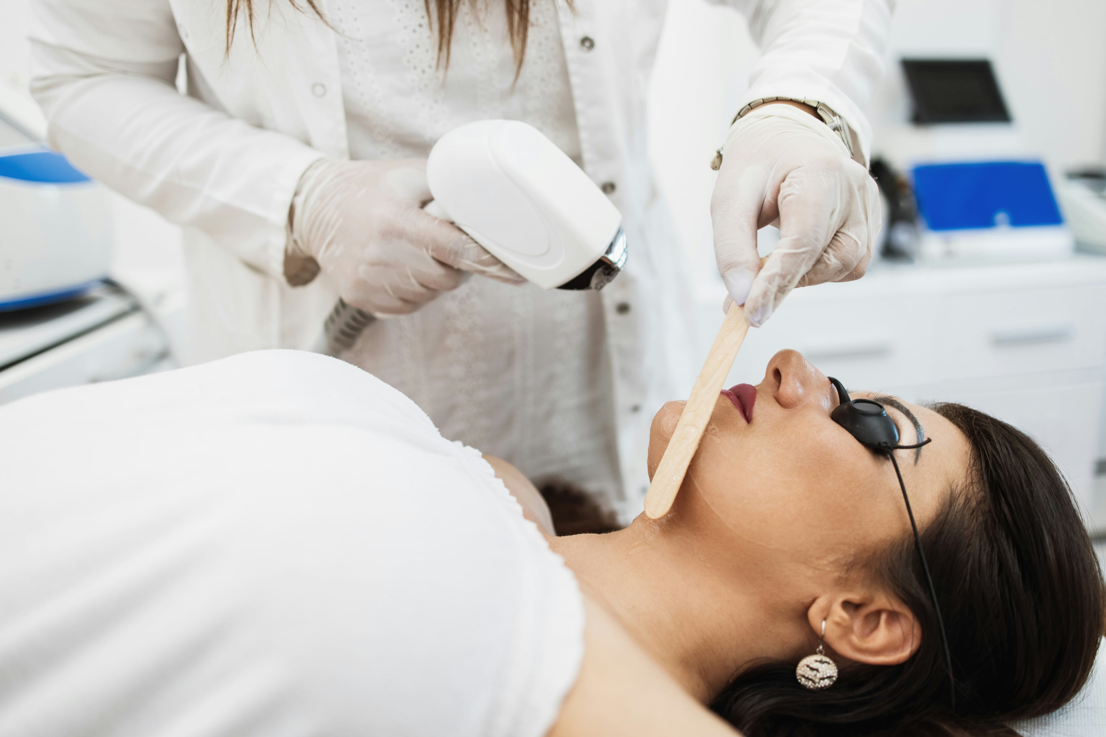 Professional intense pulsed light therapy treatment showcasing advanced IPL technology and comprehensive skin rejuvenation care