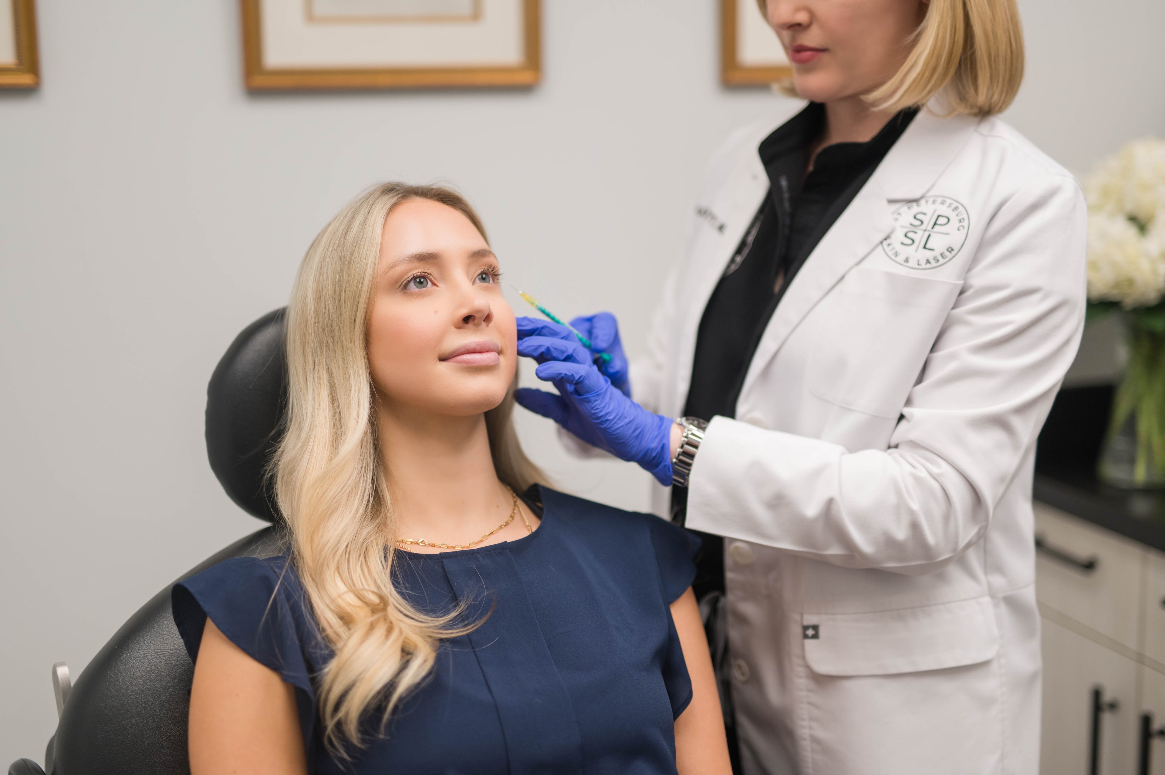 Professional wrinkle relaxer treatment showcasing advanced injection techniques and comprehensive facial rejuvenation care