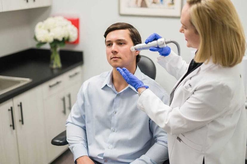 Professional laser treatment